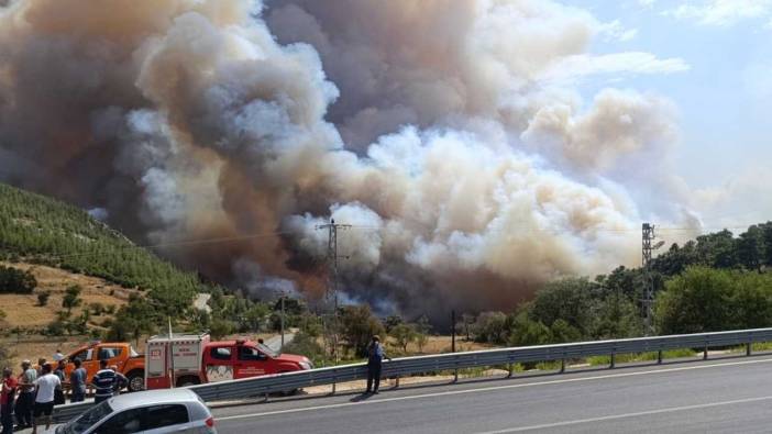 Mersin Silifke’de Çıkan Yangında Bazı Mahalleler Tahliye Edildi