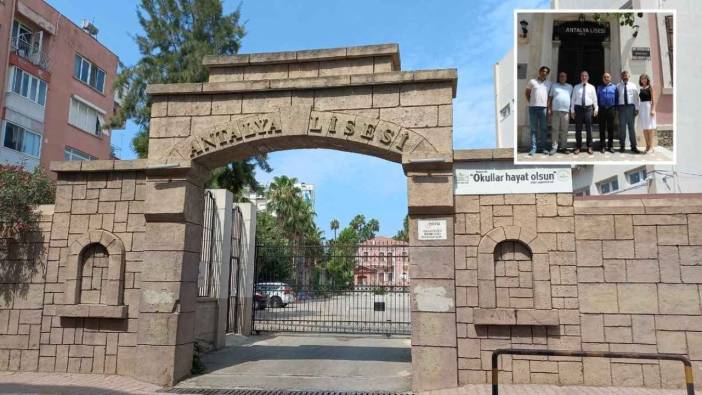 Bahçesi Otopark Yapılan Antalya Lisesi’ne Kritik Ziyaret