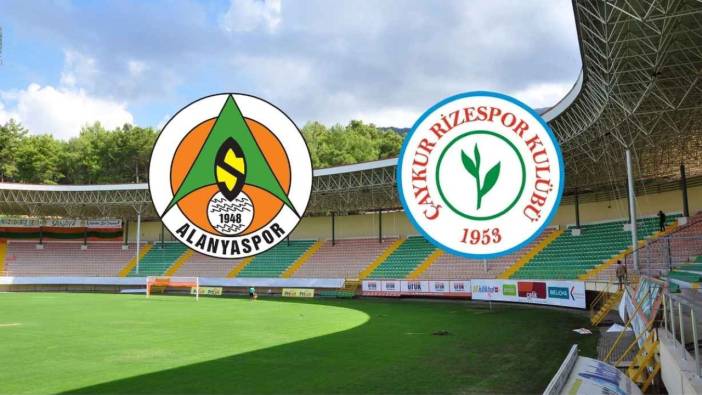 Alanyaspor-Rizespor Maçı Ne Zaman Saat Kaçta Hangi Kanalda?