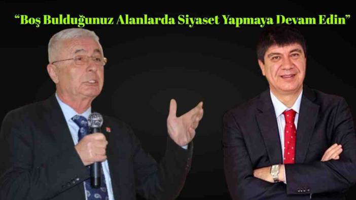 Kamacı’dan Türel’e Hodri Meydan: 'Kimse Bölge Valisi Değil'