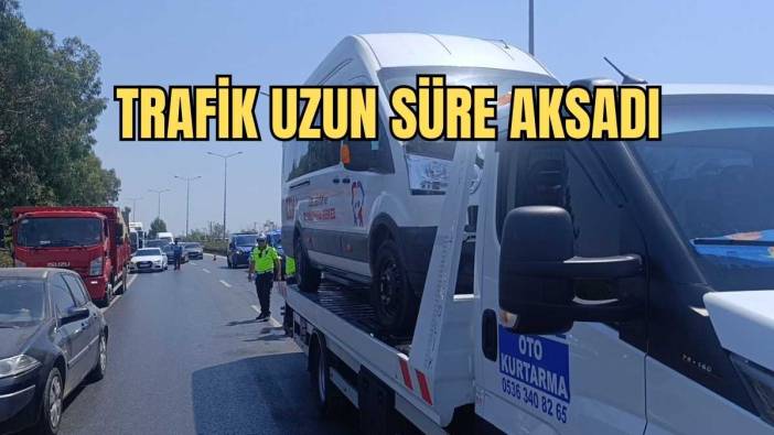 Manavgat’ta Servis Minibüsleri Kaza Yaptı! 6 Kişi Yaralandı