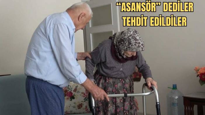 Isparta’da 86 Yaşındaki Çift Asansörsüz Evde Hapsoldu