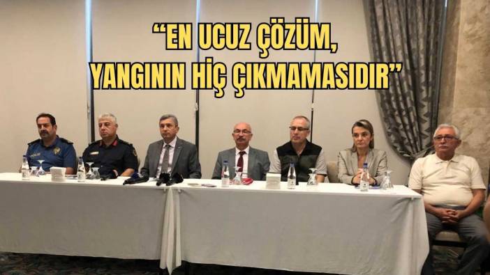 Antalya’da “Yangın Önleme Planı” Sonbaharda Devreye Alınacak