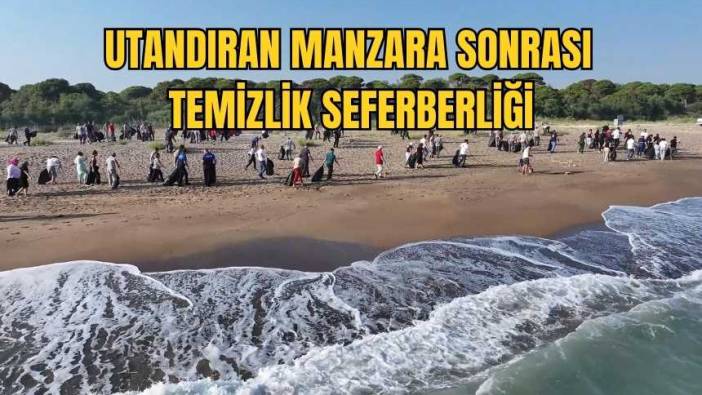 Kaplumbağaların Yuvalama Alanı Kumköy Sahili Çöpten Arındırıldı