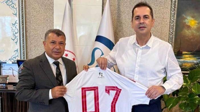 Antalyaspor Başkanı Perçin'den Tanrıöver'e Ziyaret