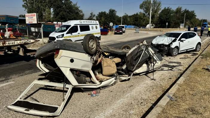 Isparta Yalvaç’ta Otomobil Parçalandı: 1'i Ağır 3 Yaralı