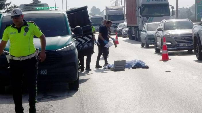 Adana’da TIR’ın Çarptığı Kimliksiz Yaya Hayatını Kaybetti