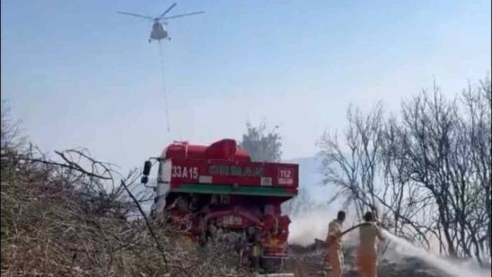 Mersin’de Orman Ekipleri Alevlere Geçit Vermedi