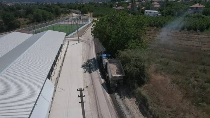 Korkuteli'nde o Yollarda Konfor Çalışması Yapıldı