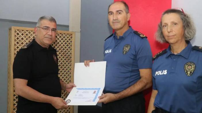 Burdur Emniyeti'nden 120 Personele Başarı Belgesi