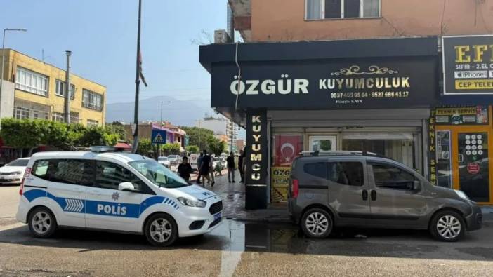 Hatay’da Kuyumcunun Uyanıklığı Altınları Kurtardı!