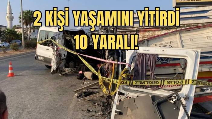 Diyarbakır'dan Mersin’e Tatil Yolculuğu Can Pazarına Döndü!