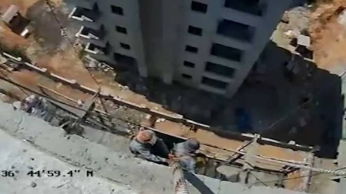 Mersin’de İskelede Mahsur Kalan 2 İşçi İçin Film Gibi Operasyon!