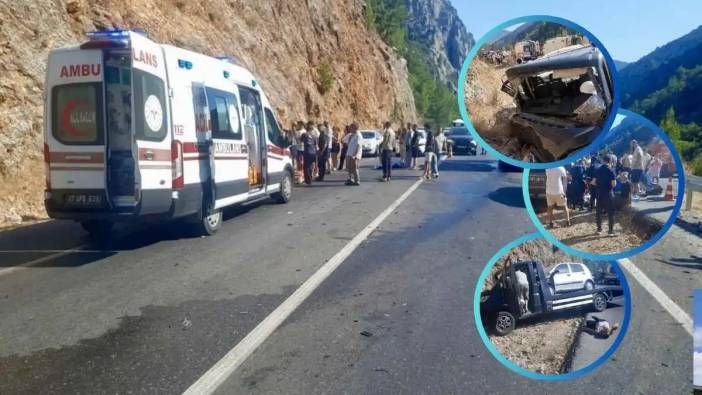 Antalya’da Otomobil Kurtarıcısıyla Çarpıştı!