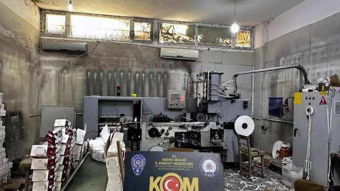 Adana’da “Karton Bardak” Oyunuyla Kiralanan Depoda Bakın Ne Üretildi?