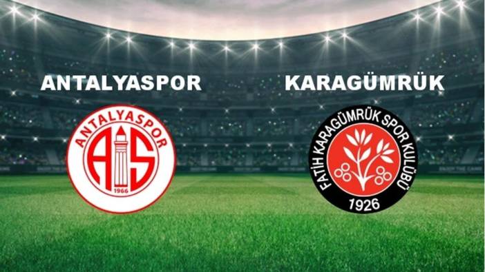 Anlık Anlatım | Antalyaspor 1 – 2 Karagümrük