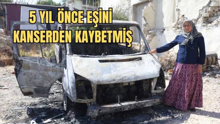 Hatay’da 4 Çocuğuyla Yaşam Mücadelesi Veren Annenin Ekmek Teknesi Yandı