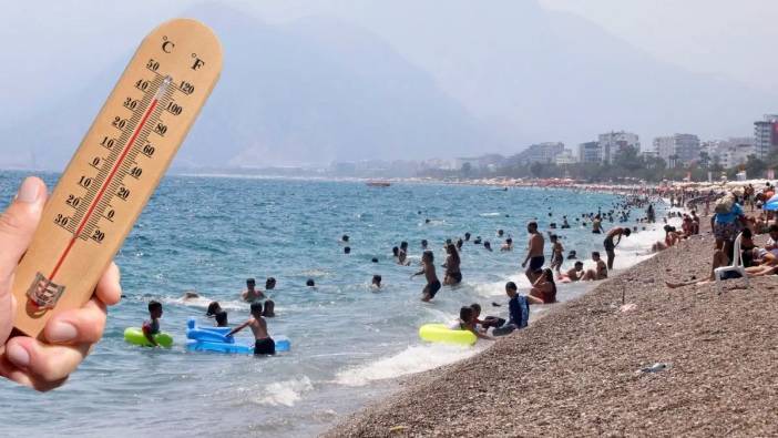 Antalya'da Ağustos 33 Derece ile Bitti! Eylül de Farklı Olmayacak