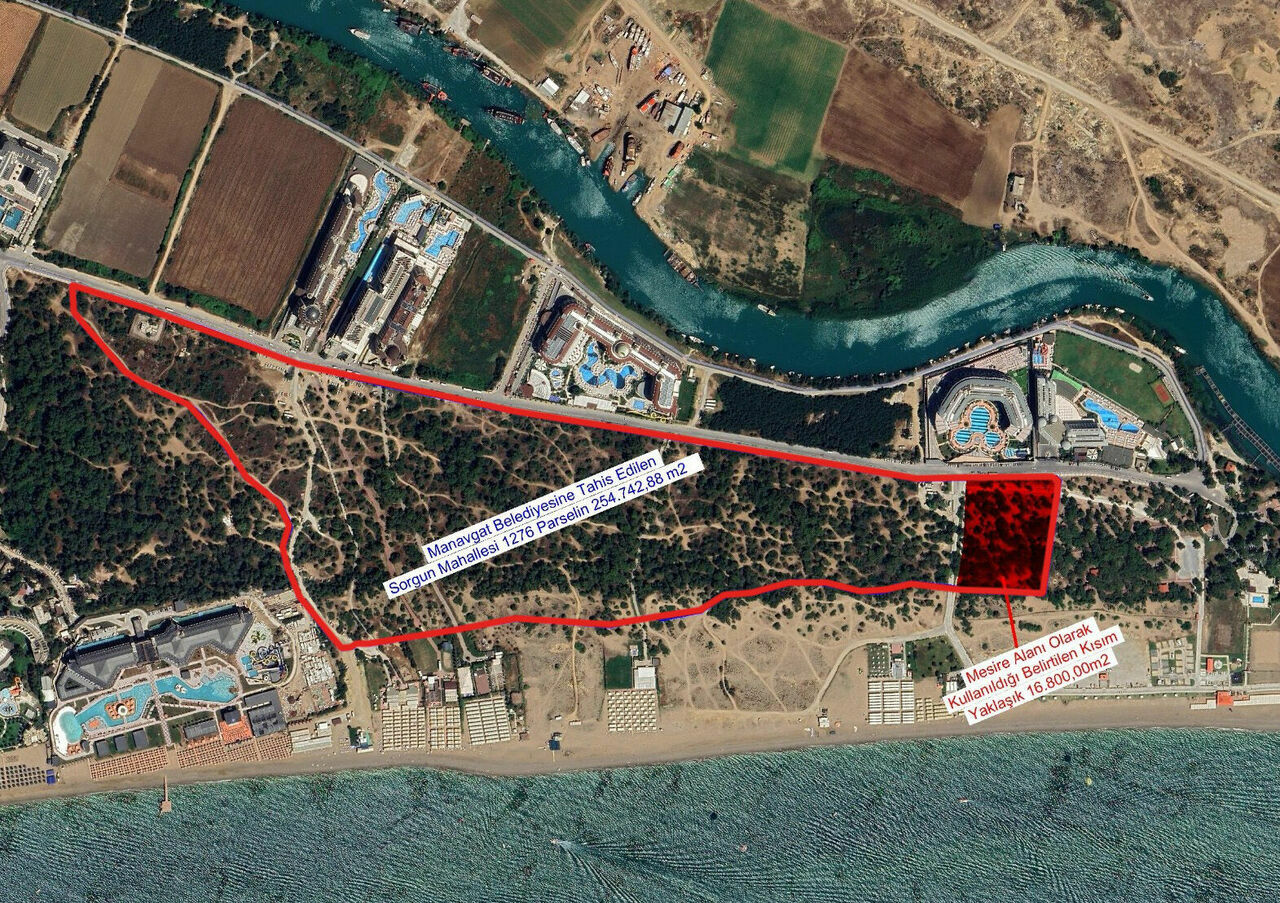 254 DÖNÜM MESİRE ALANI