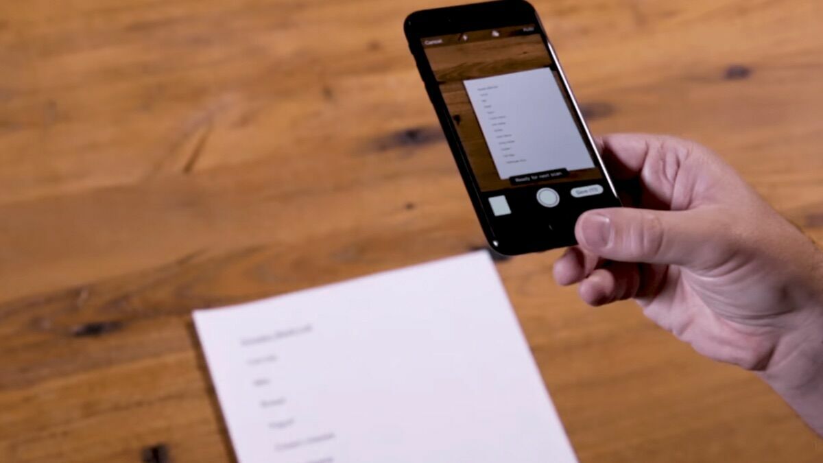 Google Drive'ın belge tarayıcısı iOS'ta!