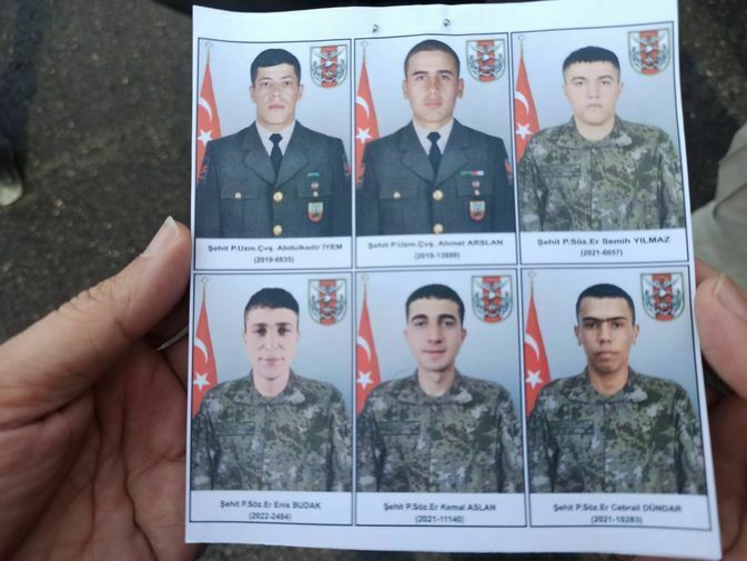 6 Şehidimiz Törenle Memleketlerine Uğurlandı!