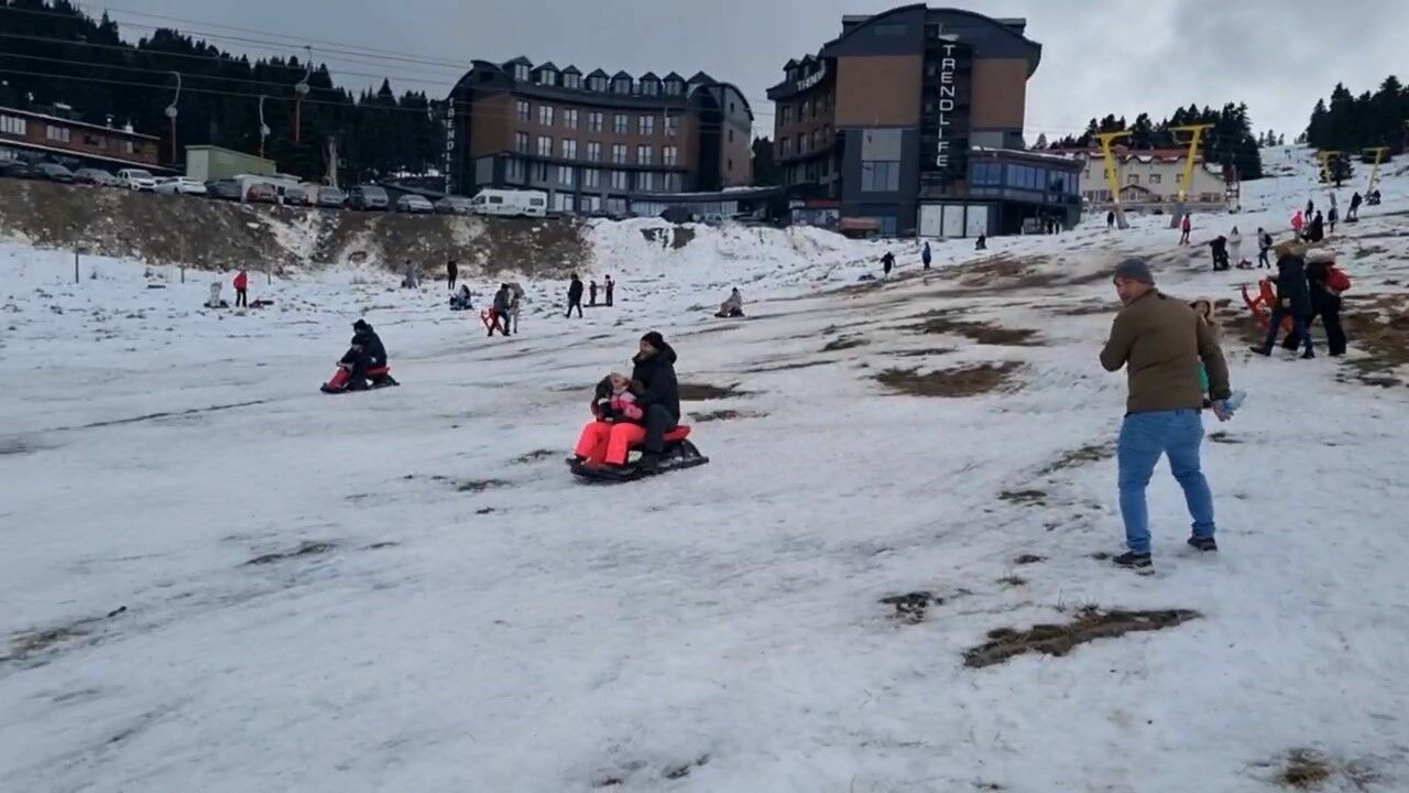 Sıcak Havalar Kayakçıları Vurdu! Uludağ, Yeni Yıla Karsız Girecek