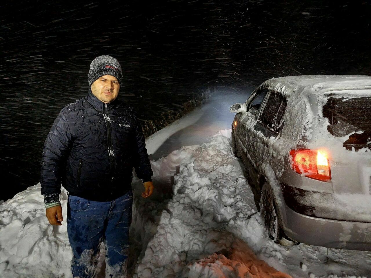 Soğukta Donmak Üzereyken Ekipler Kurtardı4