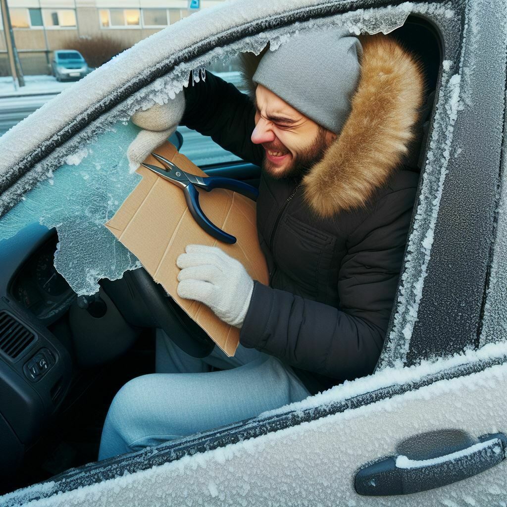 Gece Arabanızın Camına Karton Sıkıştırın Sonucu Sizi Şaşırtacak!-3
