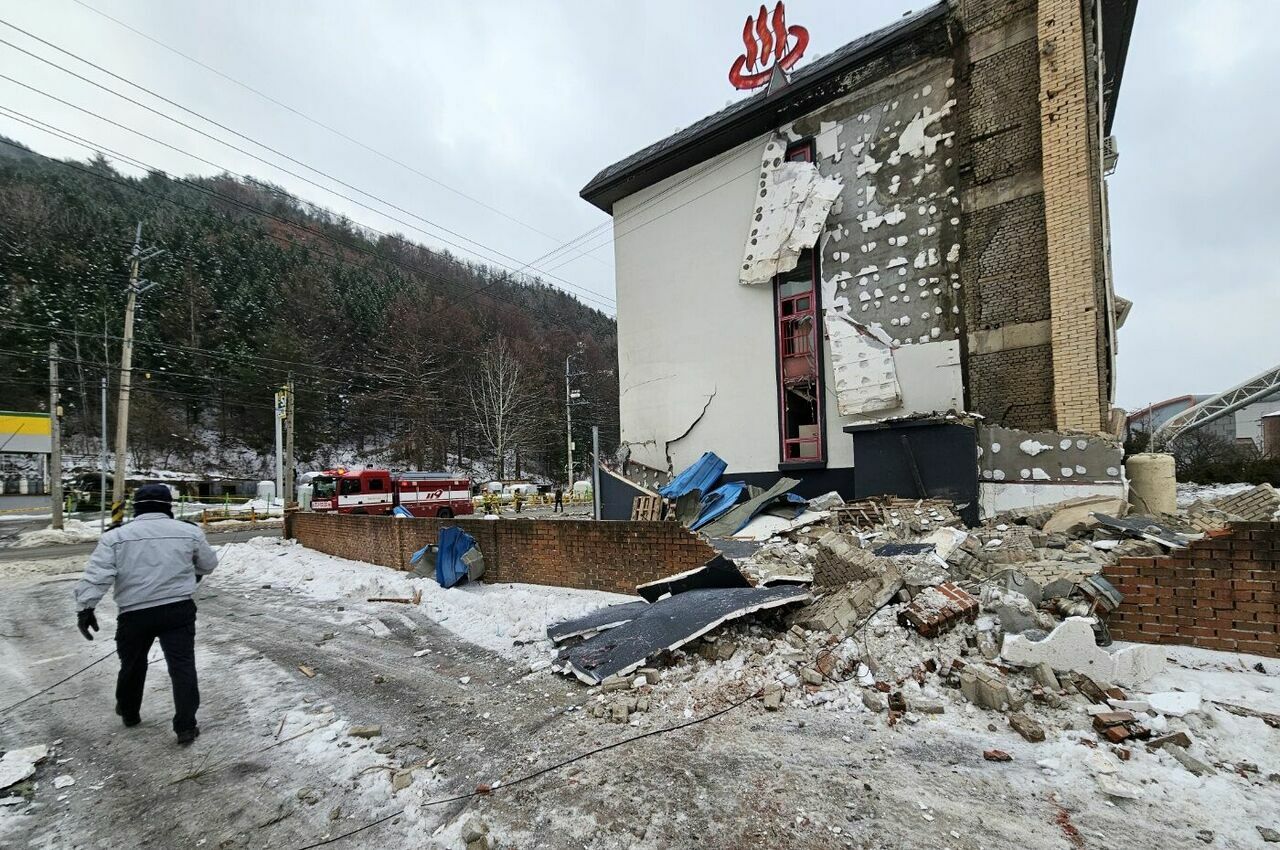 Güney Kore’de Lpg Istasyonunda Patlama