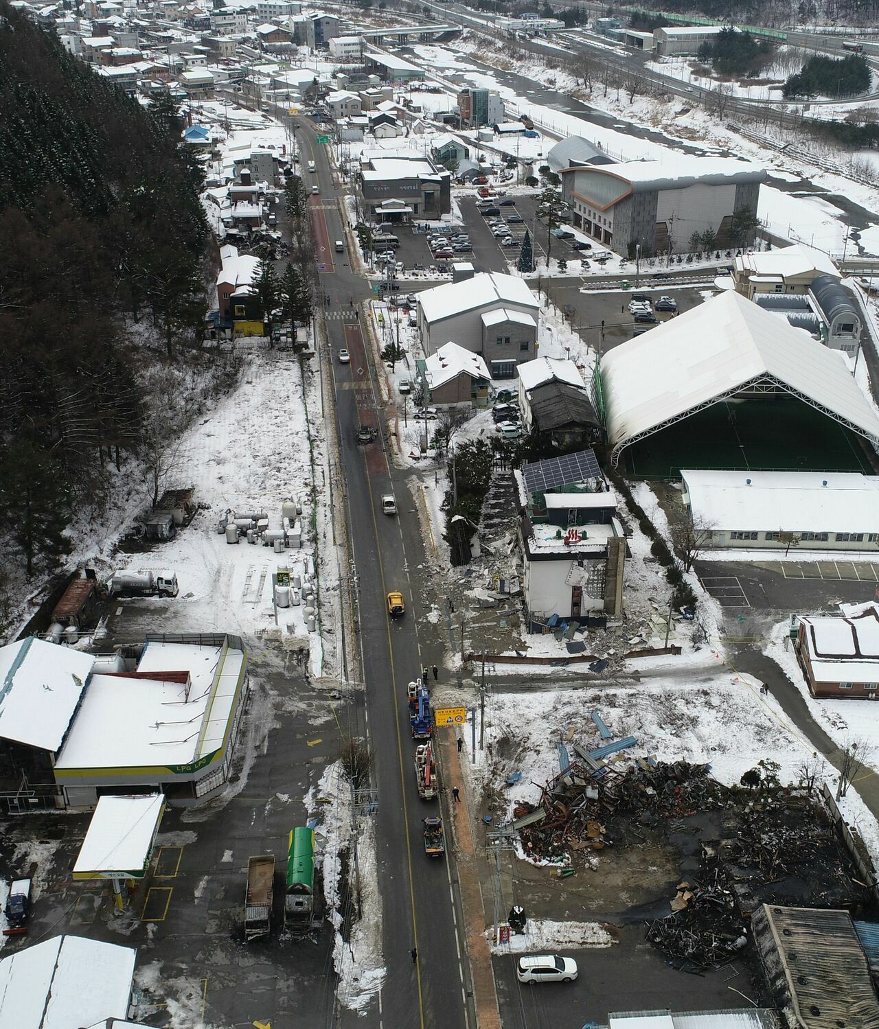 Güney Kore’de Lpg Istasyonunda Patlama2