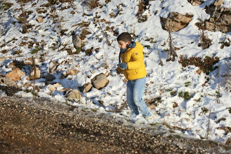 Hataylılar Yüksek Kesimlere Yağan Karın Tadını Çıkardı