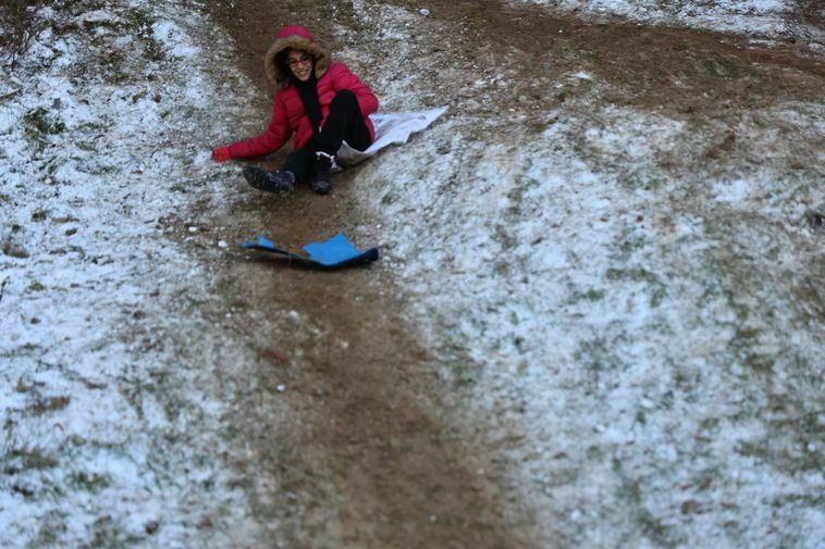 Hataylılar Yüksek Kesimlere Yağan Karın Tadını Çıkardı 