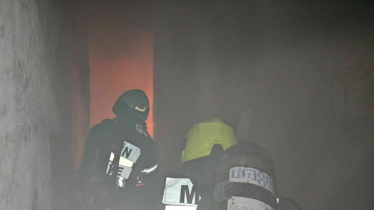 Mersin'de Ev Yangını