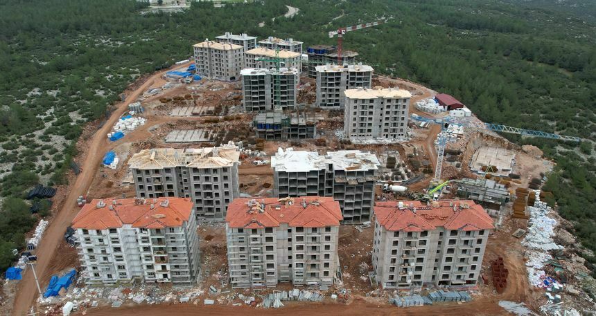 Muğla Menteşe'de 3. Etap Toki̇ Konutları Bu Yıl Teslim Edilecek 