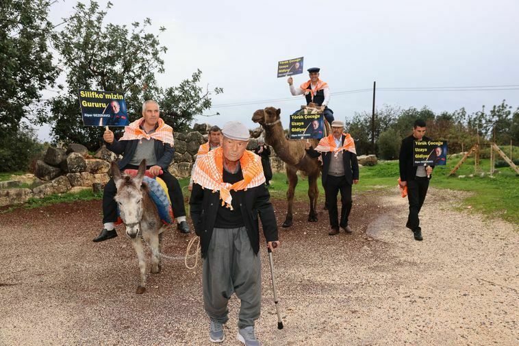 Yörüklerden Türkiye'nin Ilk Uzay Yolcusu Alper Gezeravcı'ya Büyük Destek