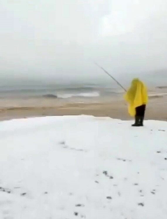 Adana'da Kar Gibi Dolu Yağdı