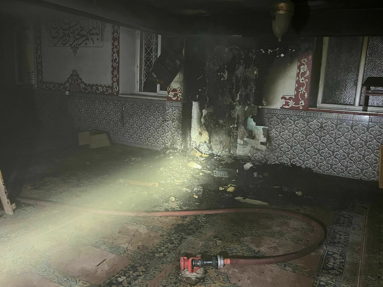 Camide Çıkan Yangın4