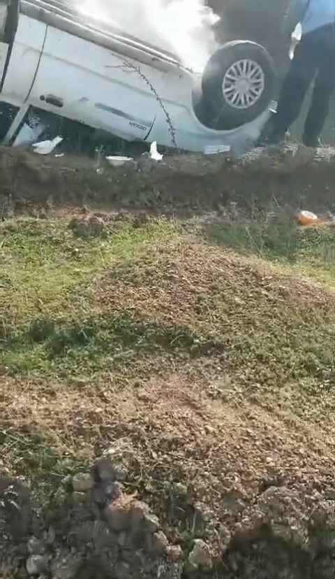 Direksiyonda Uyuyakaldı