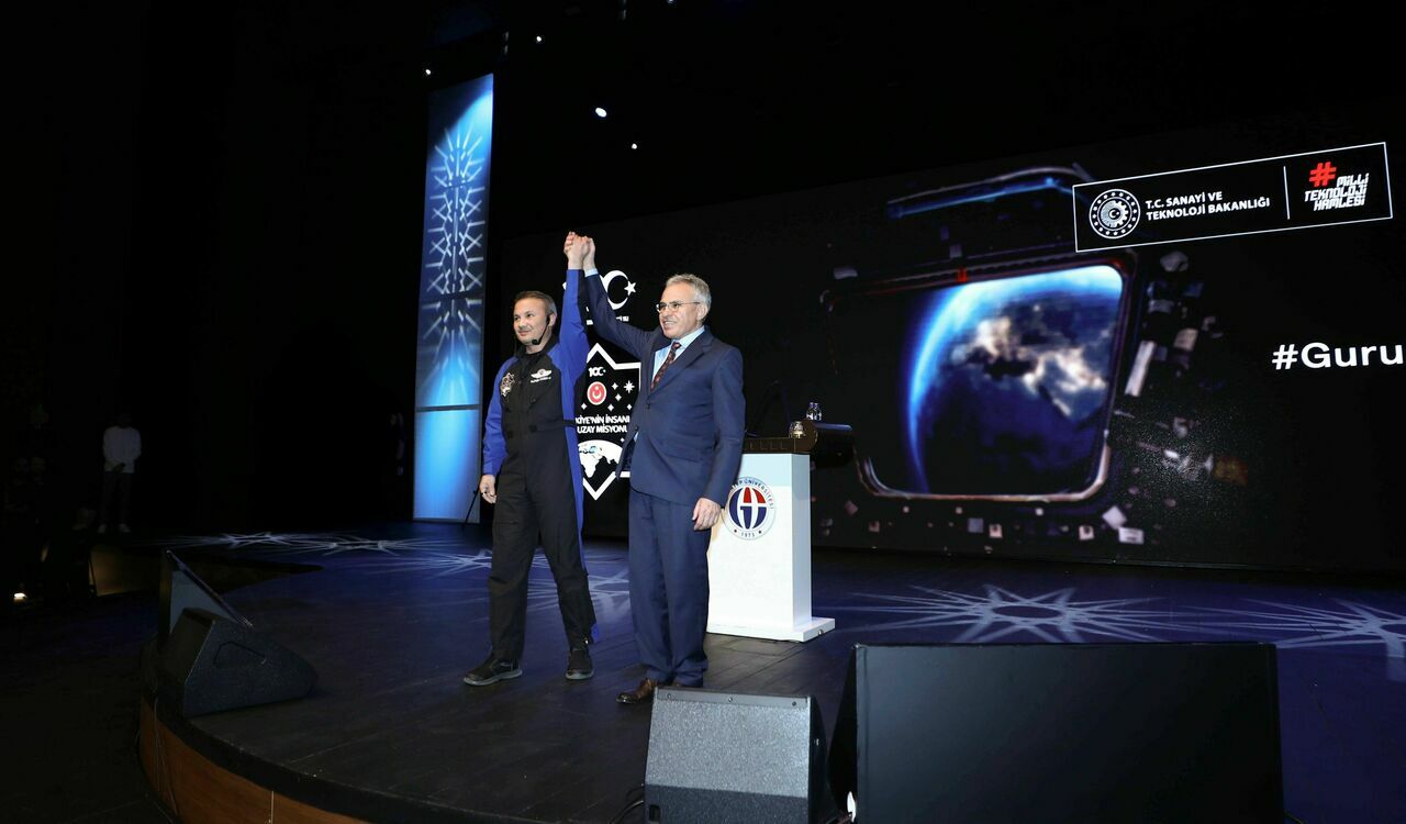 Bakan Kacır ve Astronot Gezeravcı'dan İlham Veren Buluşma-1