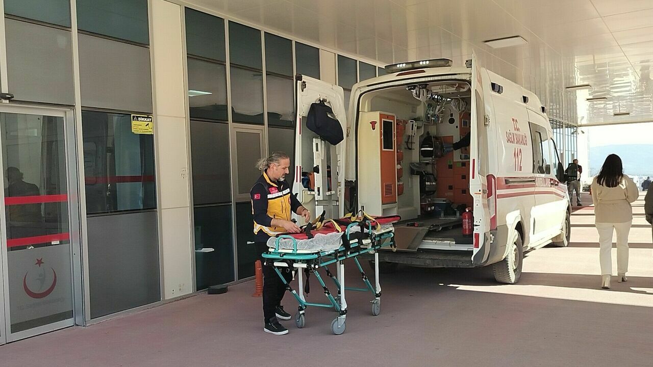 Inşaat Işçisi Ağır Yaralandı