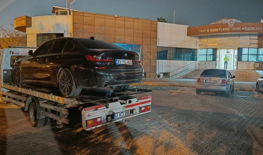 Mersin'de Drift Atan Sürücüyü Sosyal Medya Yaktı 