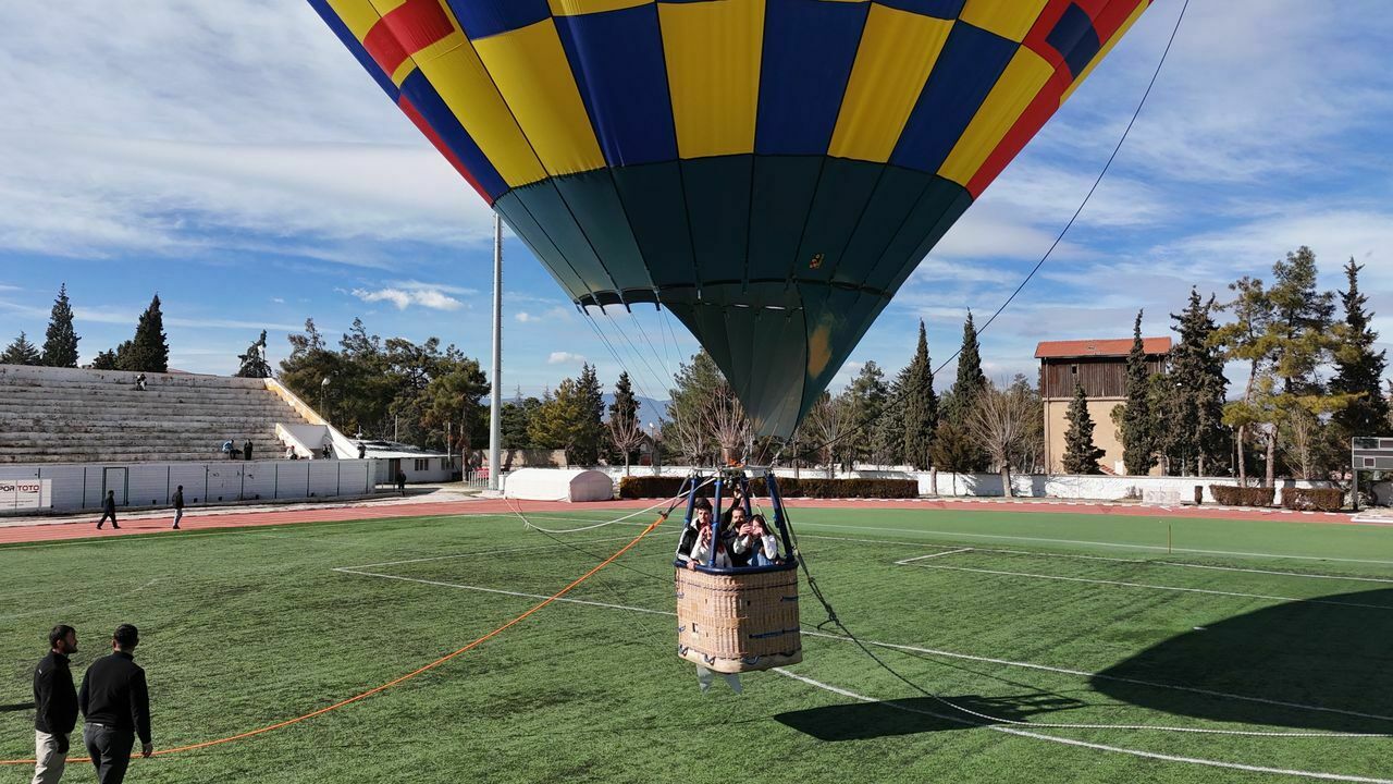 Salda Gölü Sıcak Hava Balonu Ile Gezilebilecek 
