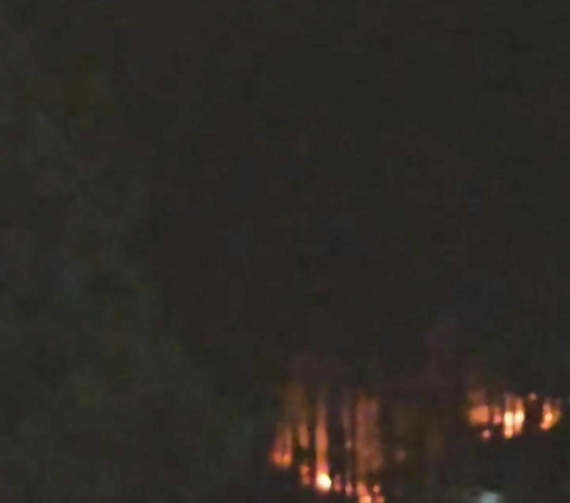 Uludağ Eteklerinde Çıkan Yangın