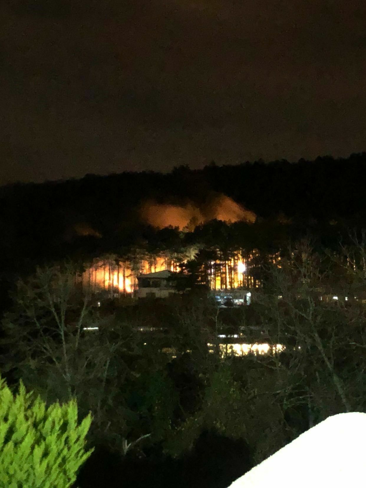 Uludağ Eteklerinde Çıkan Yangın2