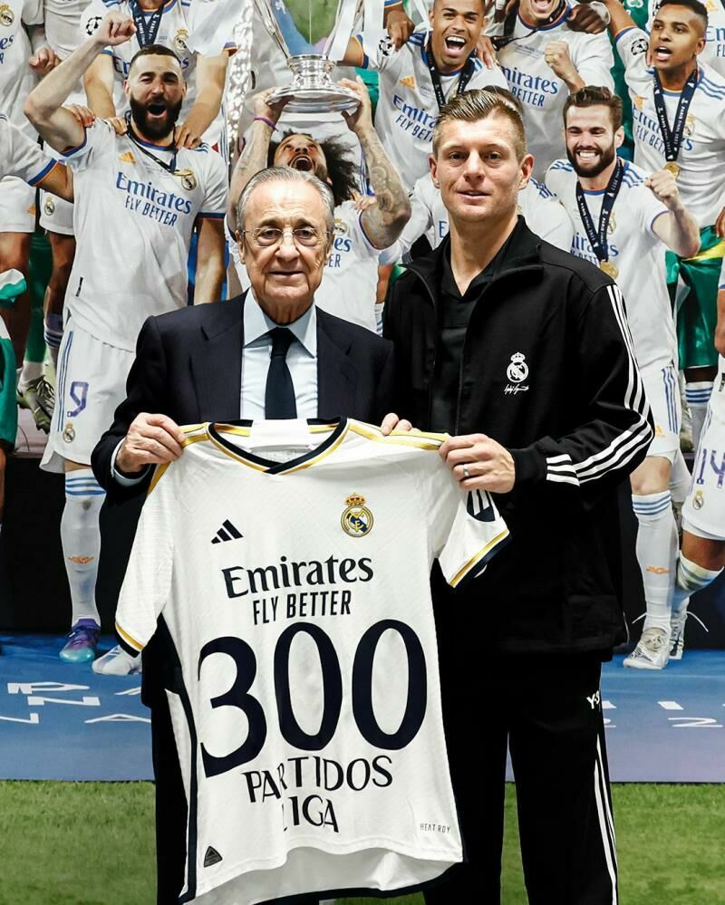 Real Madrid'in yıldızları Toni Kroos ve Luka Modric rekorlara imza attı
