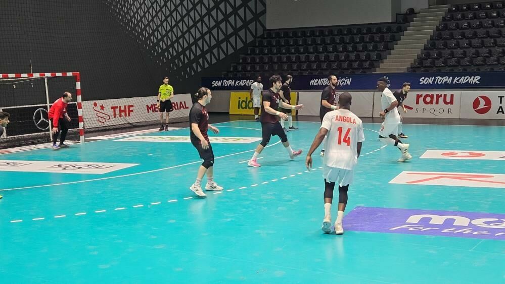 A Milli Erkek Hentbol Takımı Angola'yı ikinci kez yendi
