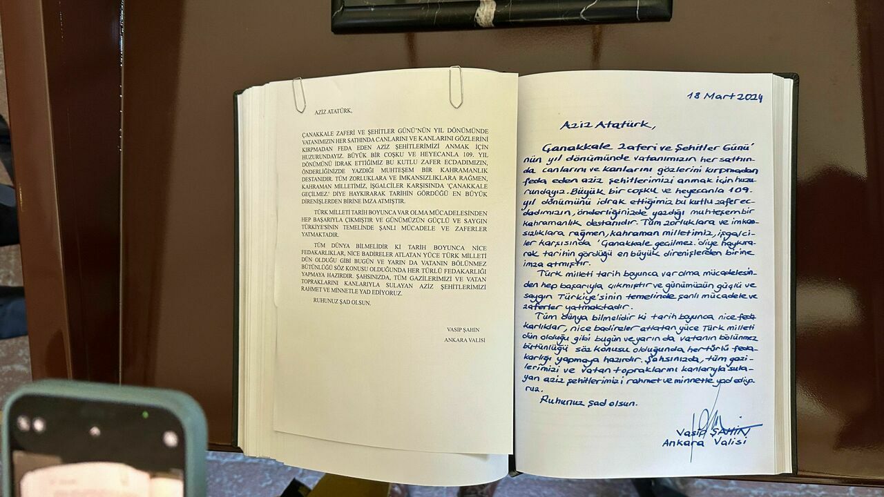 18 Mart Şehitleri Anma ve Çanakkale Zaferi Töreni'ni Anıtkabir'de gerçekleştirdi