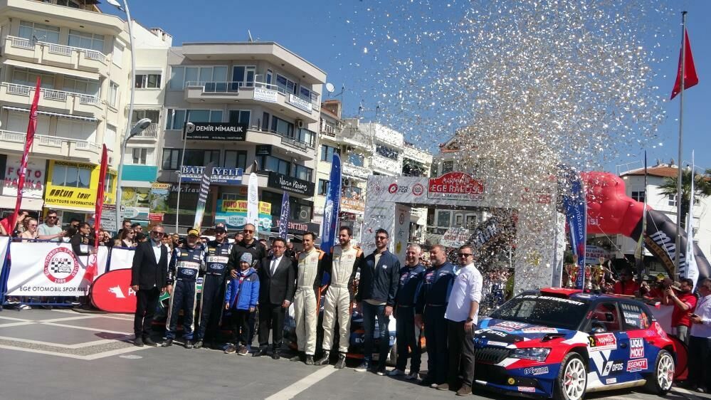 Ege Rallisi'nde ödüller sahiplerini buldu