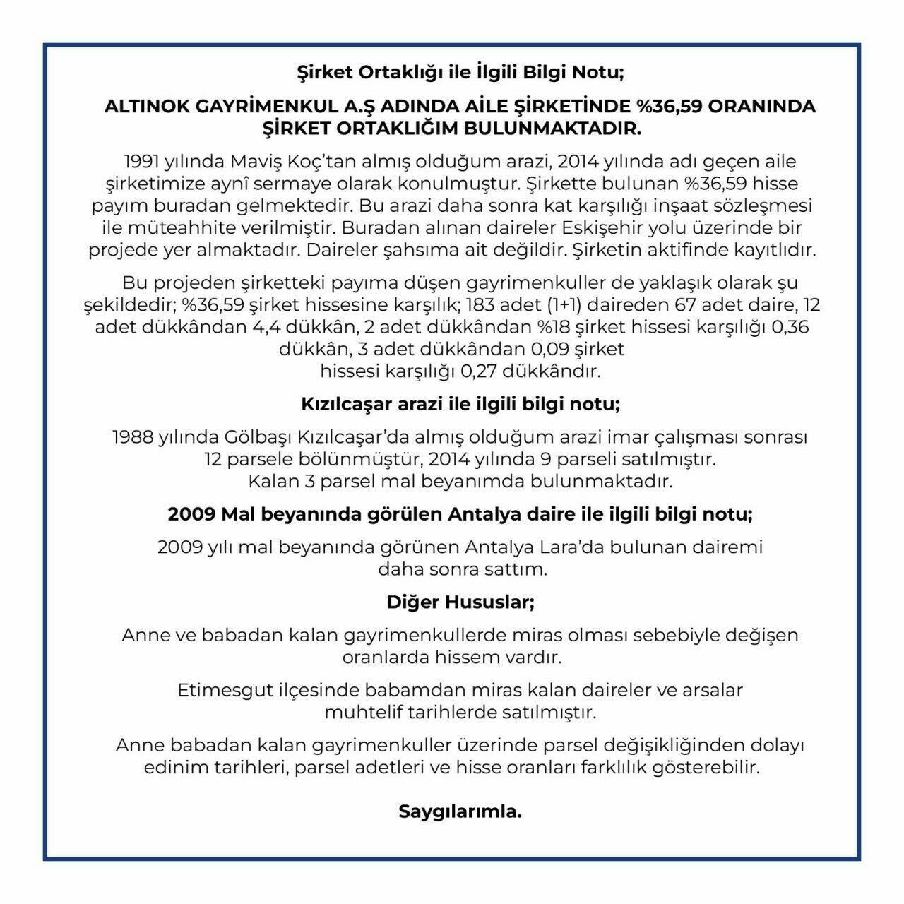 Ak Parti Ankara Adayı Turgut Altınok Mal Varlığını Açıkladı! Liste Ağızları Açık Bıraktı 1 (3)