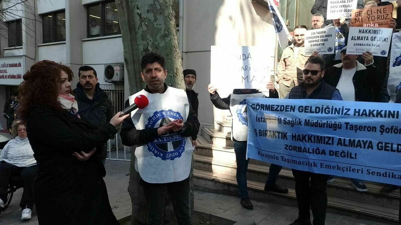 Taşeron Şoförler Erdoğan ve Fahrettin Koca'ya Seslendi! 'Hani babalar sözünü tutardı?'